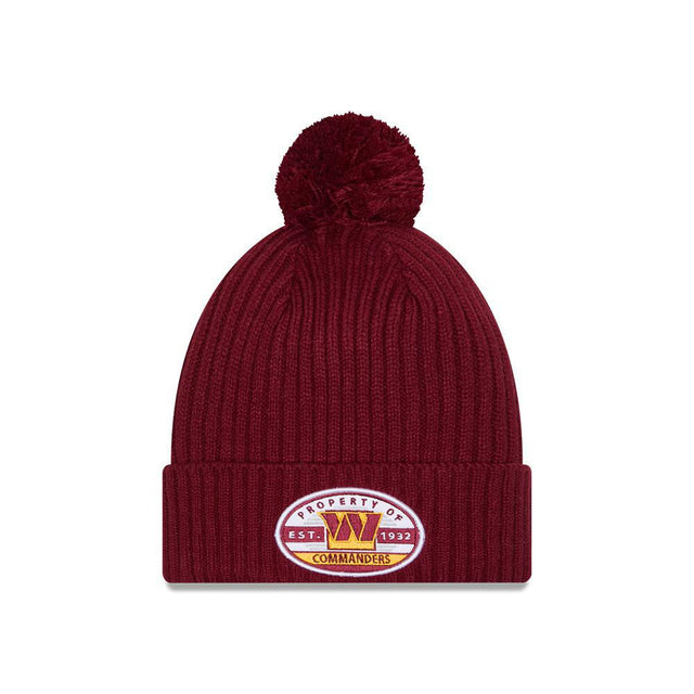 Commanders 2025 Men's New Era Property Knit
