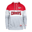 Chiefs 2024 New Era Men's Throwback Quarter Zip Hood