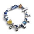 Colts Motif Beaded Bracelet