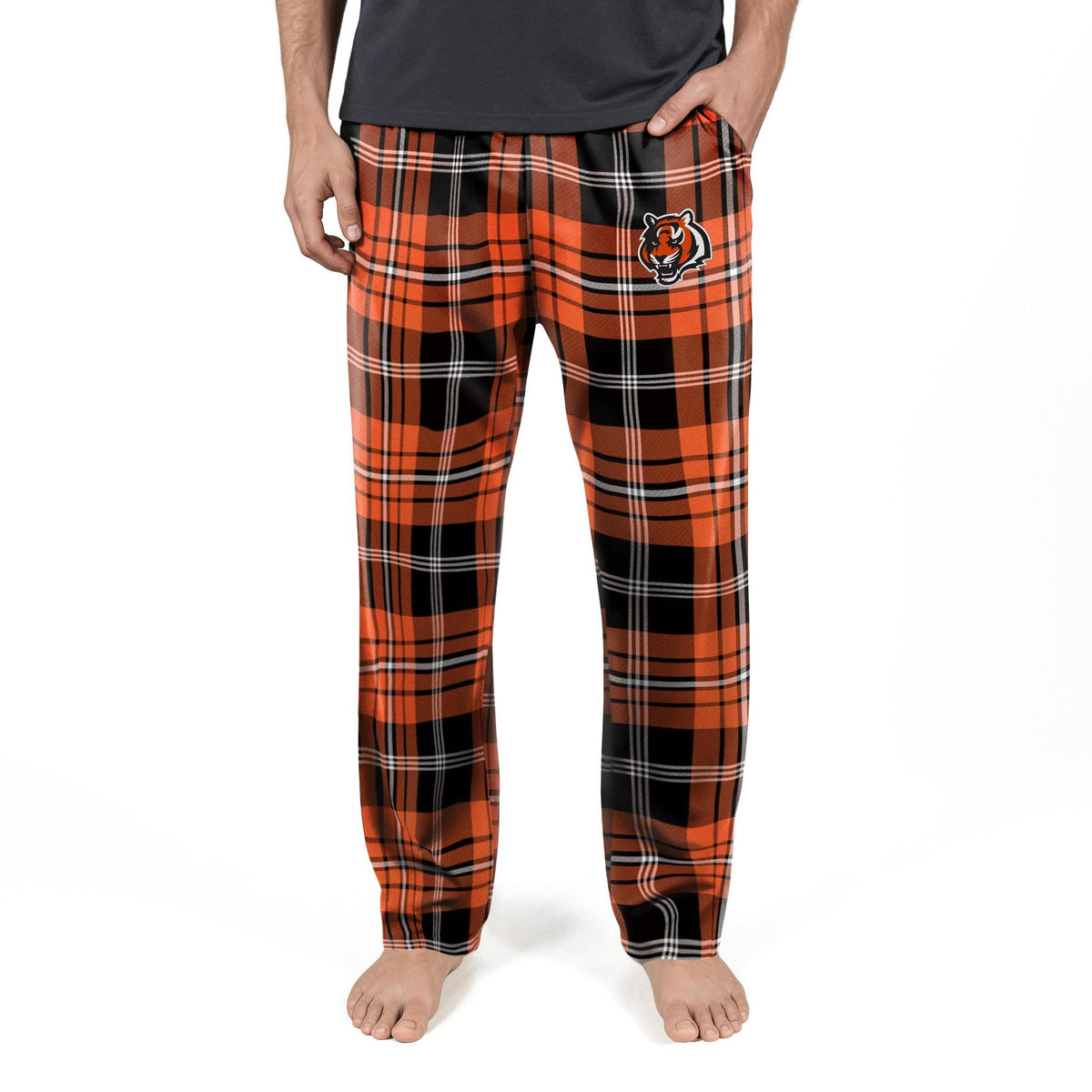 Bengals 2026 Men's Peak Flannel Pants Pro Football Hall of Fame