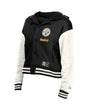 Steelers 2026 New Era Women's Snap Front Jacket Pro Football Hall of Fame