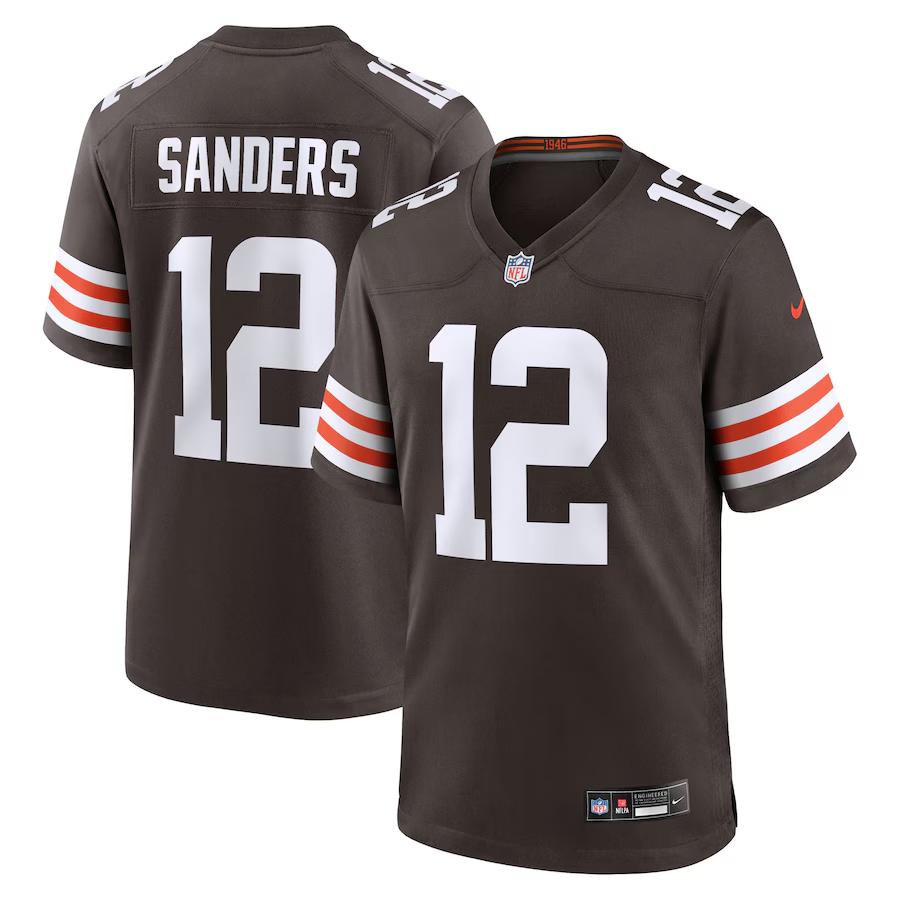Browns Shedeur Sanders Men's Nike Game Jersey – Pro Football Hall