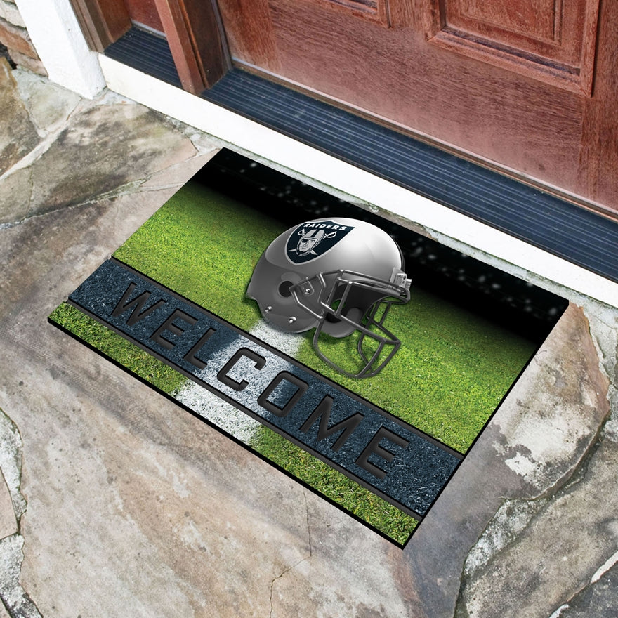 Raiders Crumb Rubber Door Mat