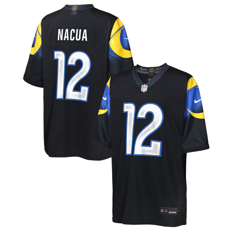 Rams Puka Nacua 2025 Nike Youth Rivalry Jersey Pro Football Hall of Fame