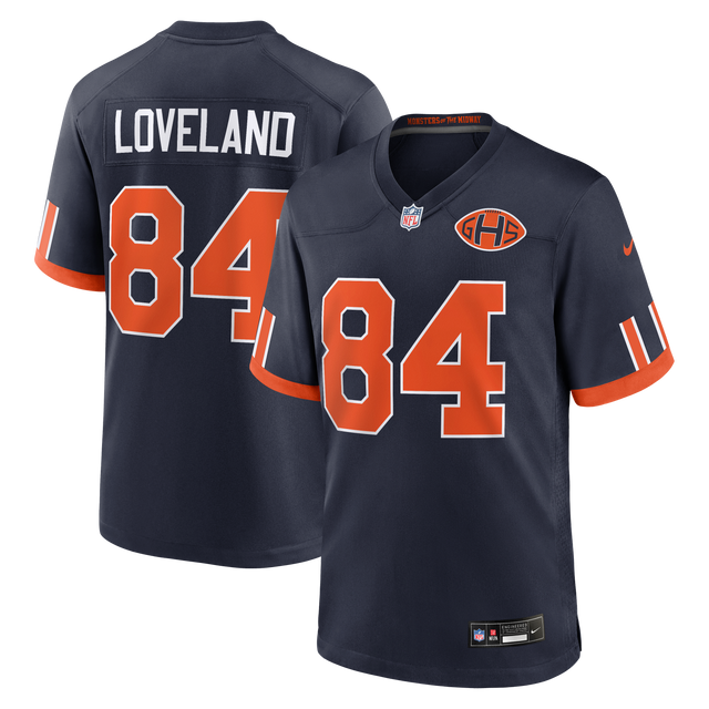 Bears 2026 Colston Loveland Nike Men's Rivalry Jersey