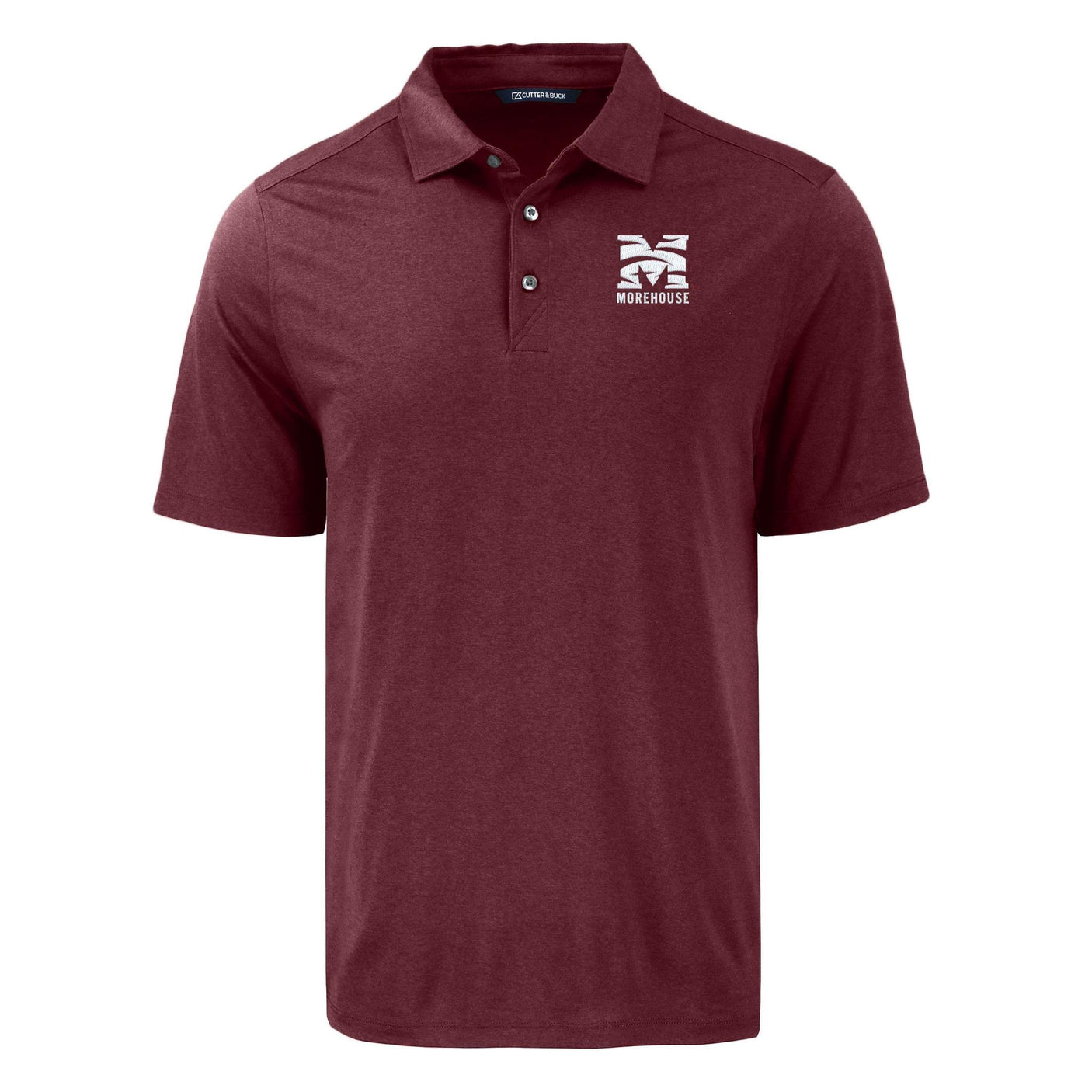 HBCU Cutter & Buck Men's Coastline Recycled Double Peached Polo