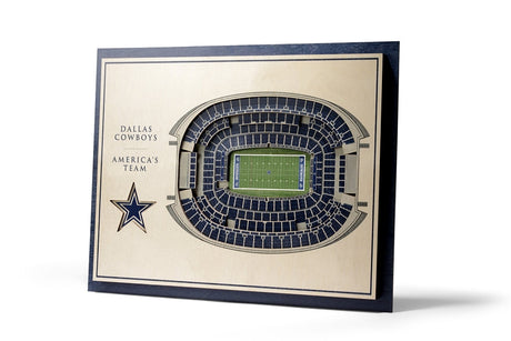 Cowboys 5-Layer StadiumViews Wall Art