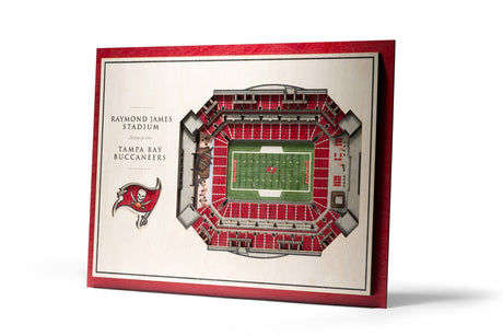 Buccaneers 5-Layer StadiumViews Wall Art