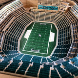 Eagles 25-Layer Lighted StadiumView End Table