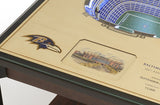 Ravens 25-Layer Lighted StadiumView End Table