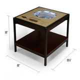 Ravens 25-Layer Lighted StadiumView End Table