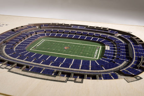 Ravens 5-Layer StadiumViews Wall Art