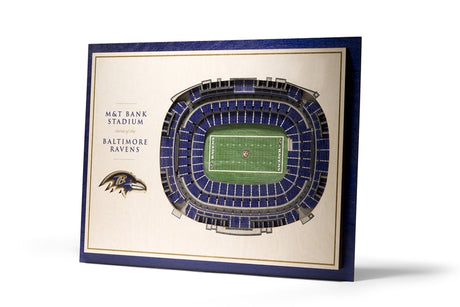 Ravens 5-Layer StadiumViews Wall Art