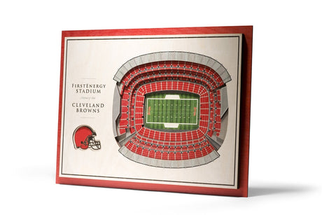Browns 5-Layer StadiumViews Wall Art