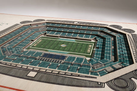 Dolphins 5-Layer StadiumViews Wall Art