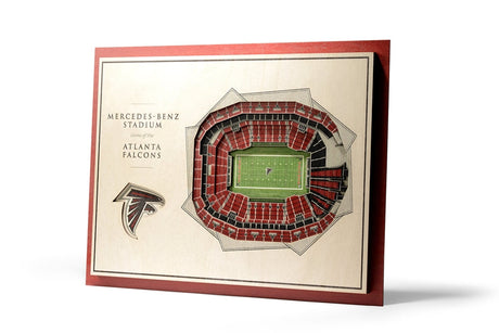 Falcons 5-Layer StadiumViews Wall Art