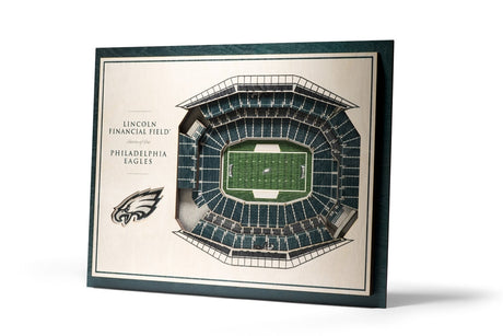 Eagles 5-Layer StadiumViews Wall Art