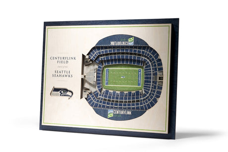 Seahawks 5-Layer StadiumViews Wall Art