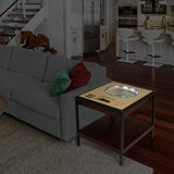 Packers 25-Layer Lighted StadiumView End Table