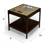 Packers 25-Layer Lighted StadiumView End Table