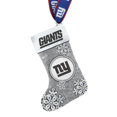 Giants Snowflake Stocking Ornament Pro Football Hall of Fame