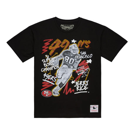 49ers Jerry Rice Mitchell & Ness Men's Chalked Up T-Shirt