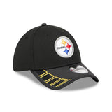 Steelers 2025 New Era Men's 39THIRTY Visor