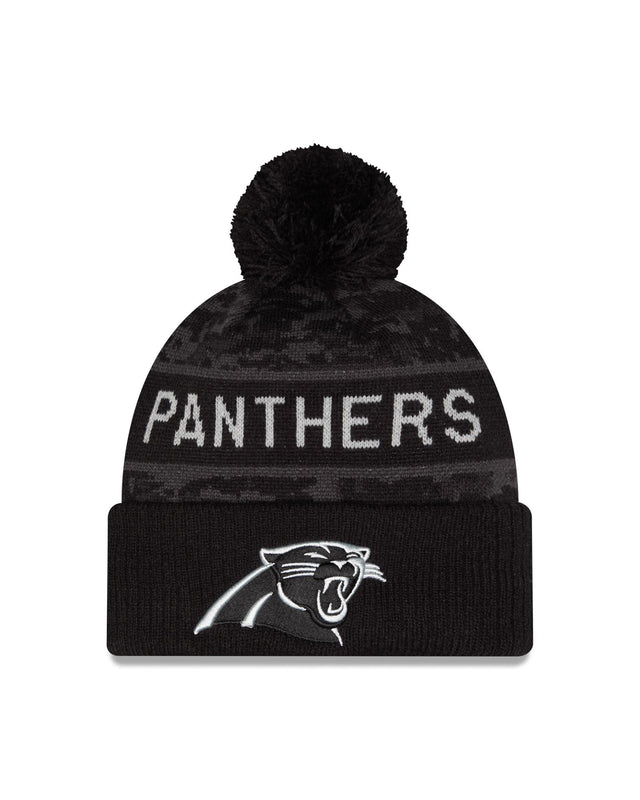 Panthers 2026 New Era Men's Salute to Service Knit Pro Football Hall of Fame