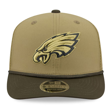 Eagles 2025 New Era Men's 9SEVENTY Salute to Service Hat