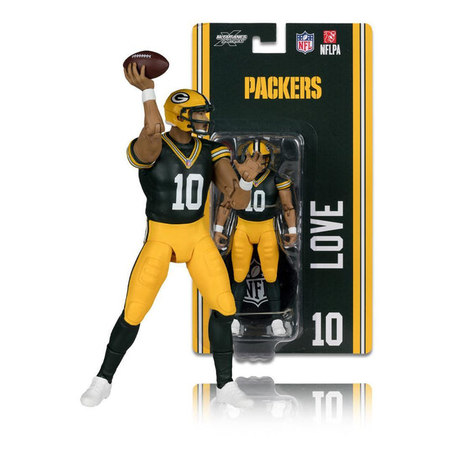Packers Jordan Love 6" Articulated Figure Pro Football Hall of Fame