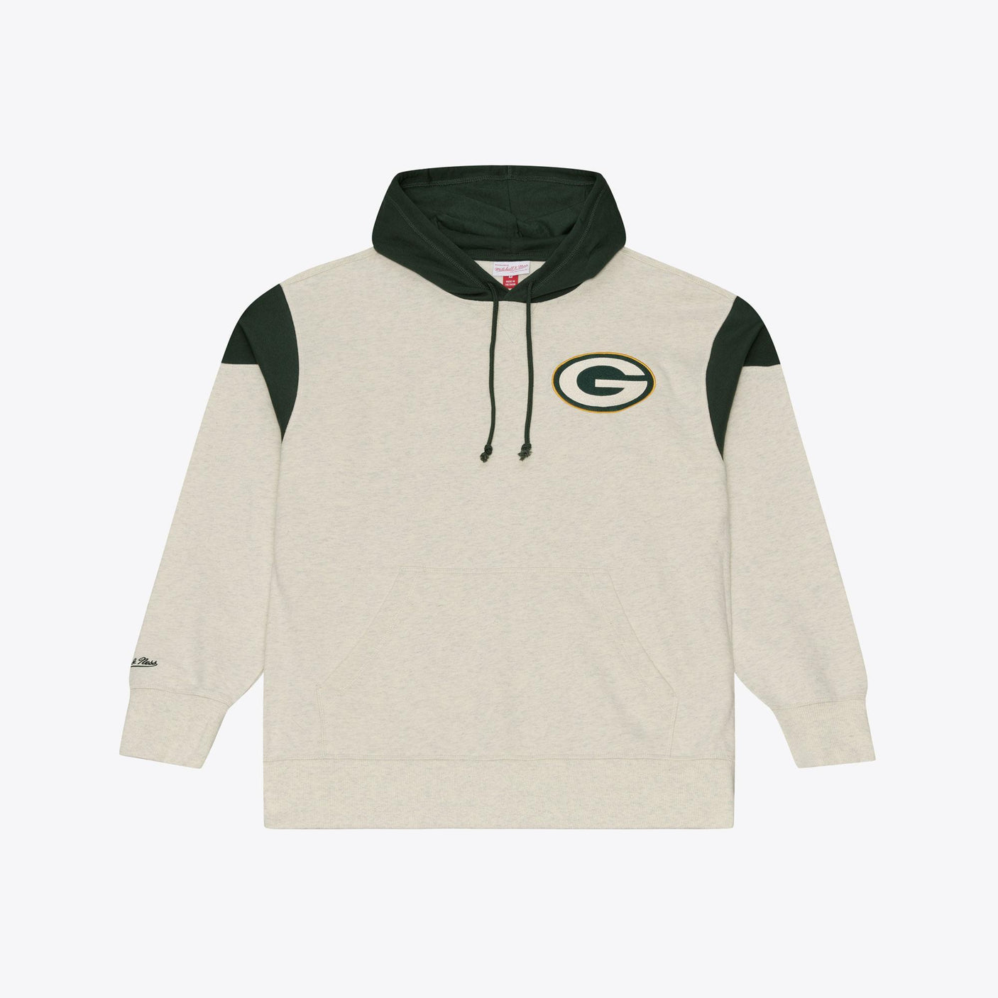 Packers 2026 Mitchell & Ness Men's Retro Roots French Terry Hoodie