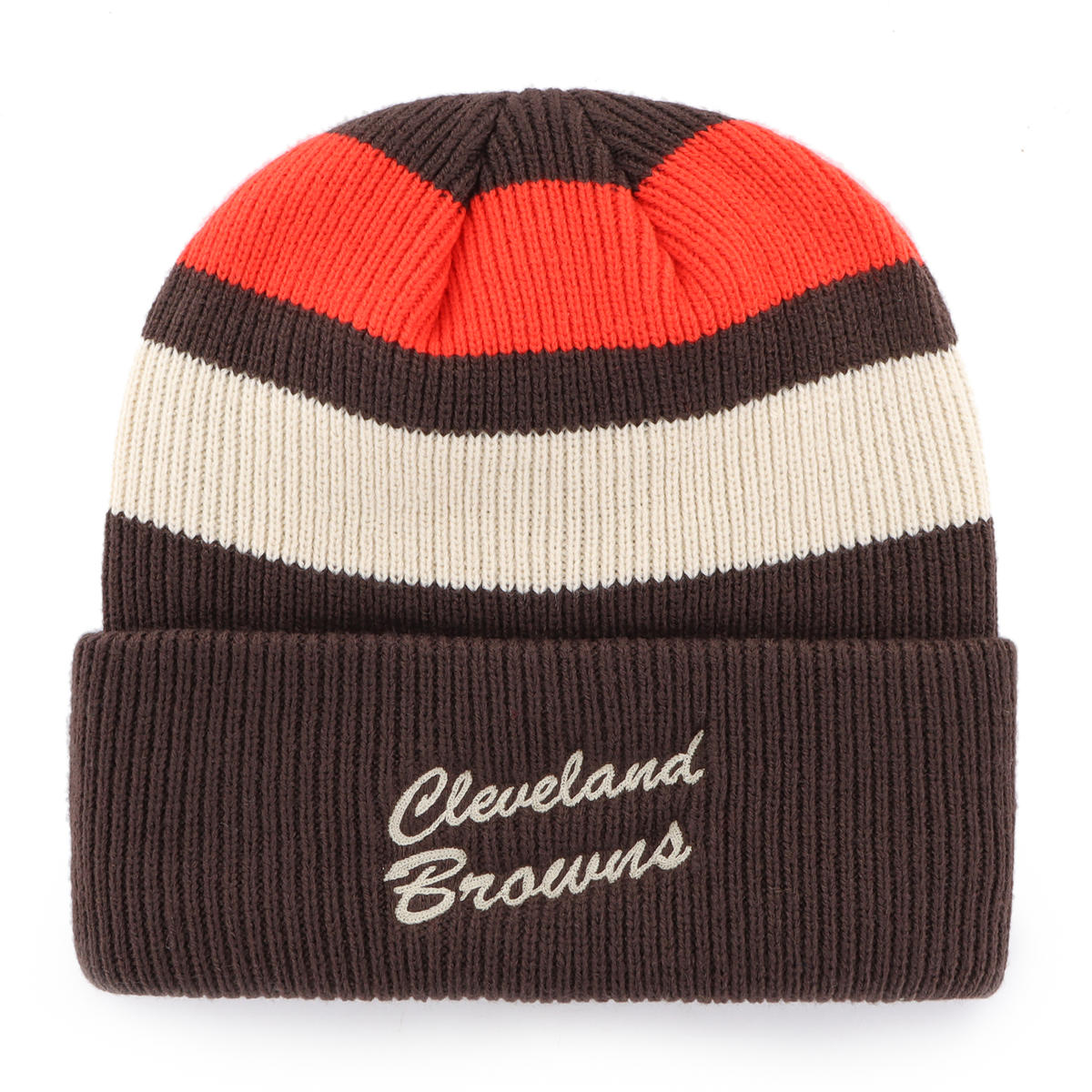 Browns 2024 '47 Brand Historic Clubhouse Jennings Cuffknit