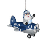 Colts Santa Airplane Ornament Pro Football Hall of Fame