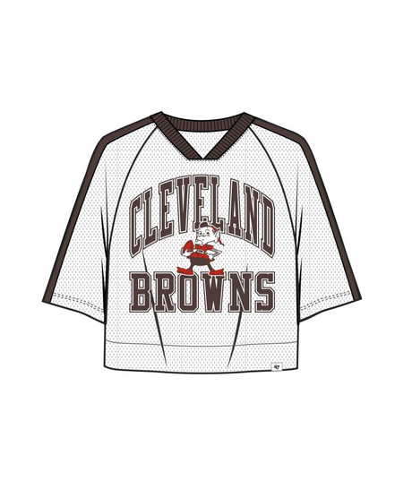 Browns 2026 '47 Brand Women's Historic Big Overarch T-Shirt