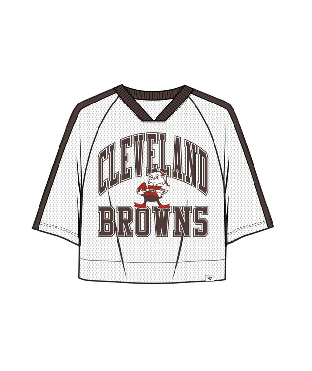 Browns 2026 '47 Brand Women's Historic Big Overarch T-Shirt