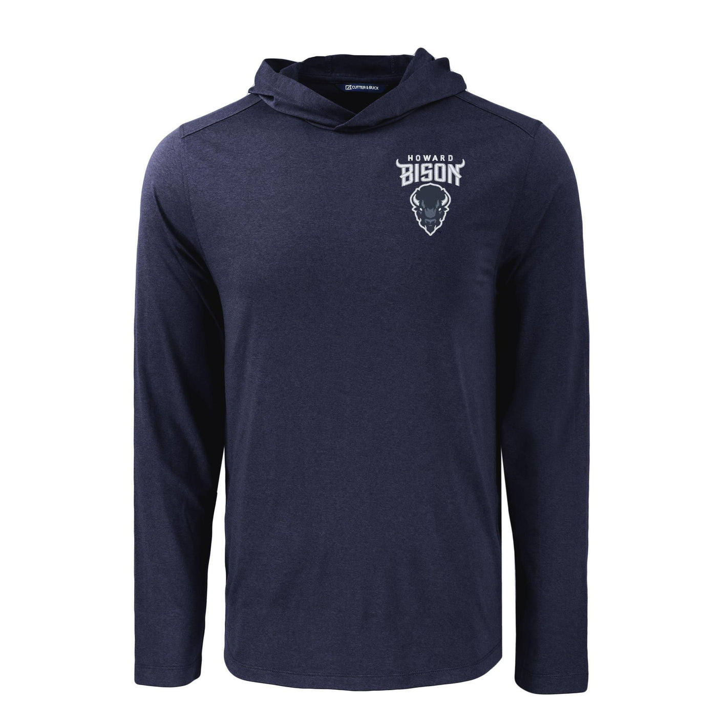 HBCU Cutter & Buck Men's Coastline Recycled Double Peached Hooded Pullover
