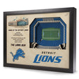 Lions StadiumView Wall Art 3-D Replica Stadium