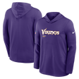 Vikings 2025 Nike Men's Dri-Fit Lightweight Long Sleeve Hoodie Top
