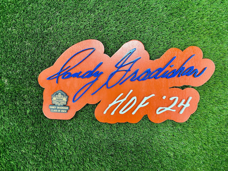 Randy Gradishar 3D Signature Color Wall Sign