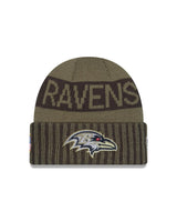 Ravens 2025 Men's New Era Salute to Service Knit