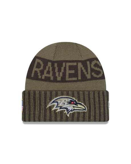 Ravens 2025 Men's New Era Salute to Service Knit