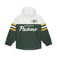 Packers 2026 Mitchell & Ness Men's Head Coach Lightweight Anorak Windbreaker Pro Football Hall of Fame