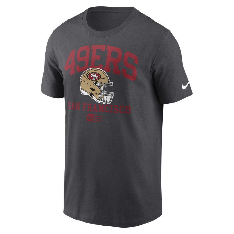 49ers Men's Nike Helmet Essential T-Shirt