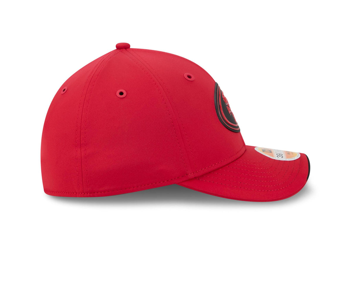 49ers 2026 New Era Men's 39THIRTY Sideline Hat Pro Football Hall of Fame