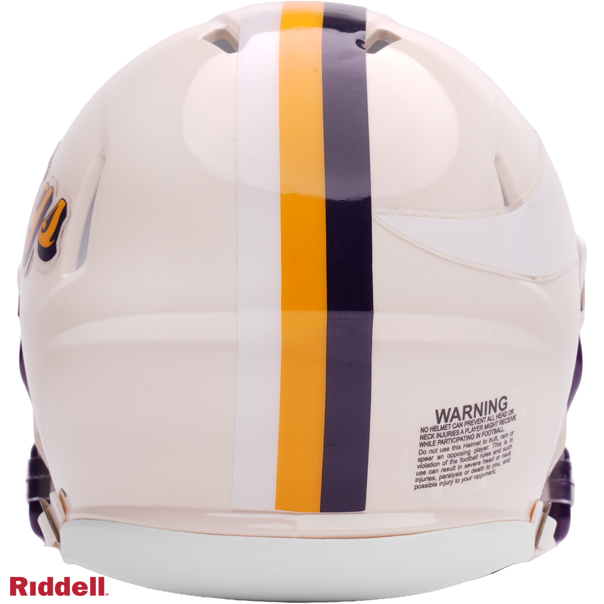 Vikings 2026 Retro Mini Speed Helmet