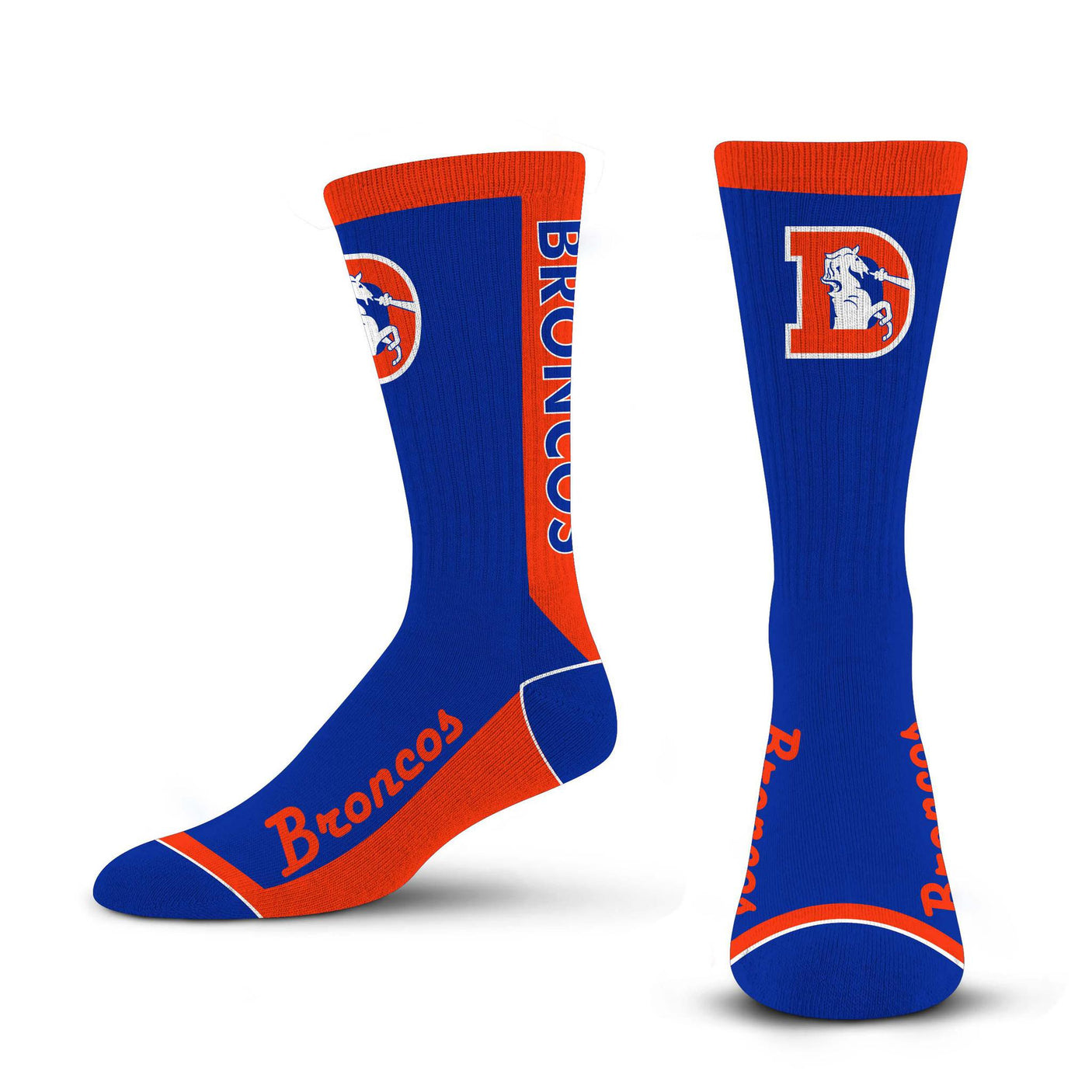 Broncos Men's Classic MVP Throwback Socks