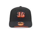 Bengals 2026 New Era Men's 9SEVENTY Stretch Snap Sideline Hat