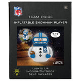 Lions Team Pride Inflatable Snowman Player
