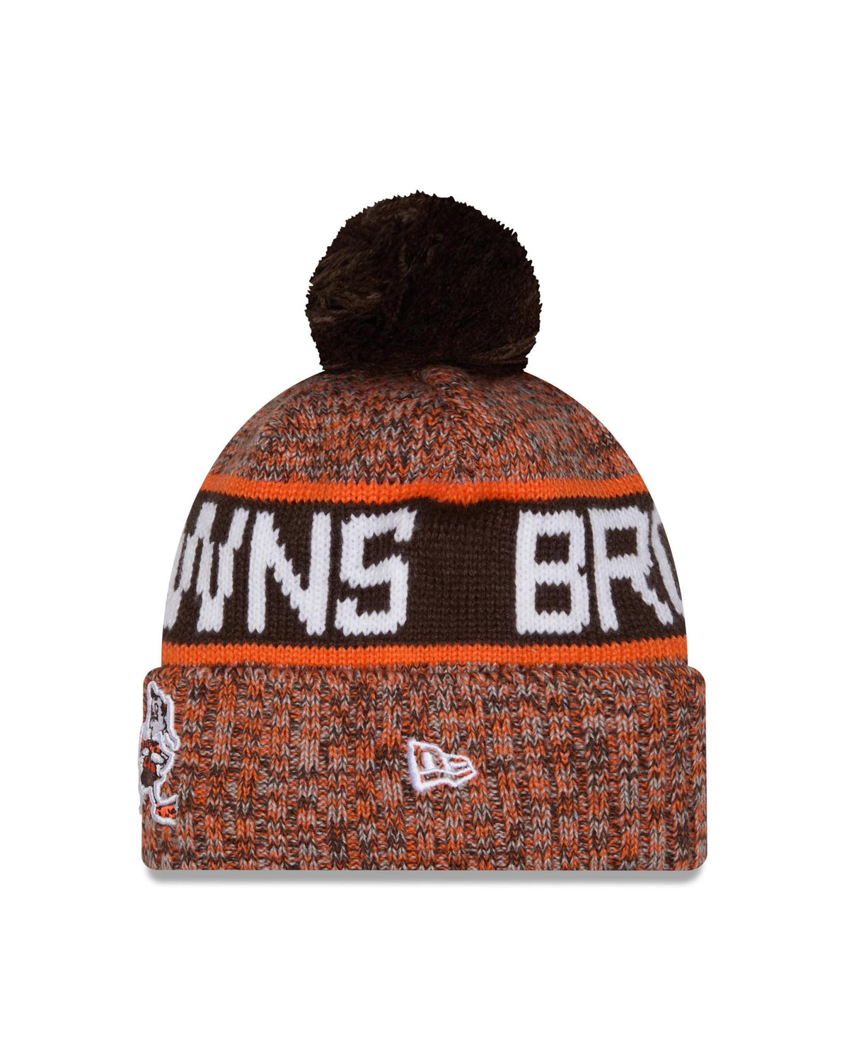 Browns 2026 New Era Men's Tri-Color Knit Pro Football Hall of Fame