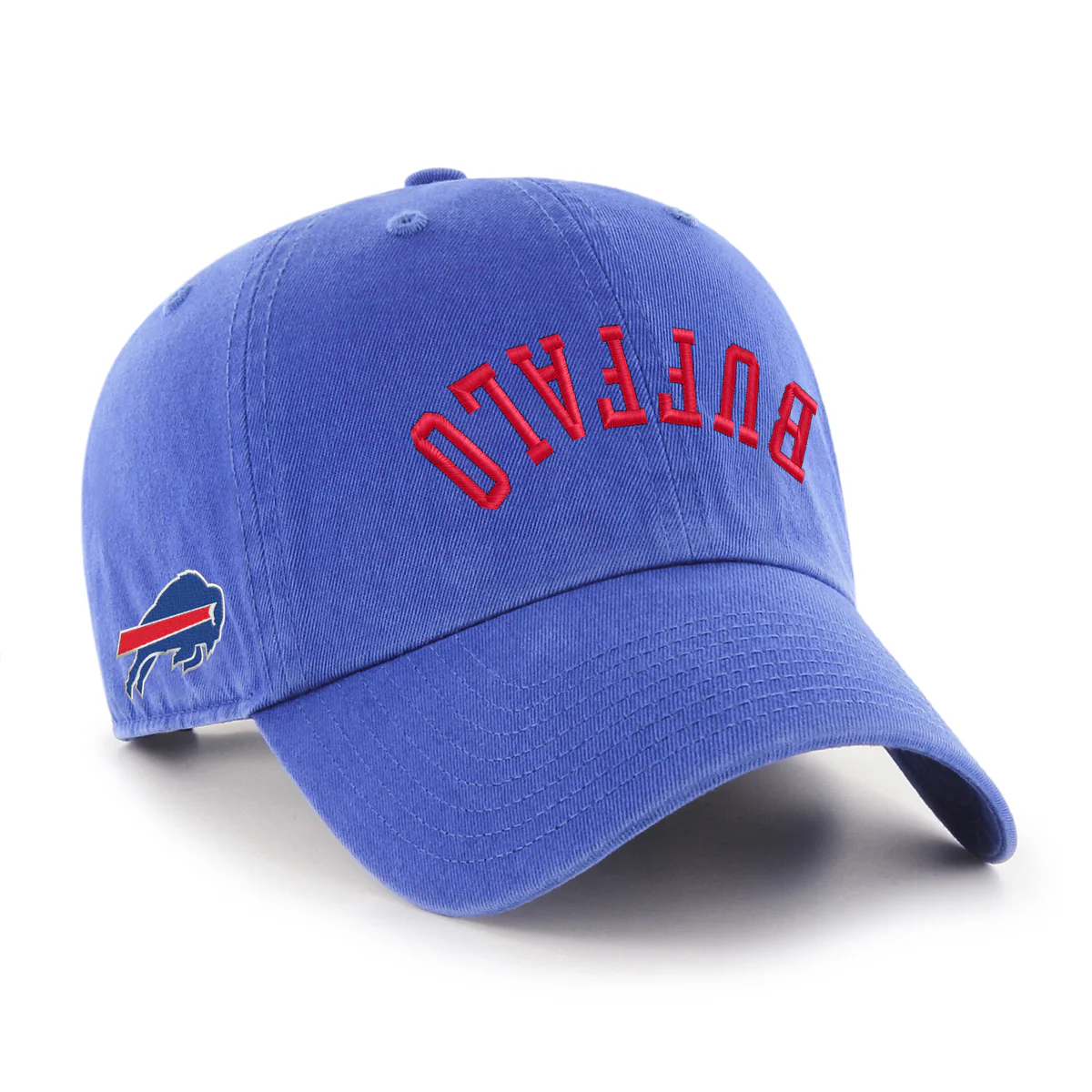 Bills 2024 '47 Brand Flip Script Clean Up Hat